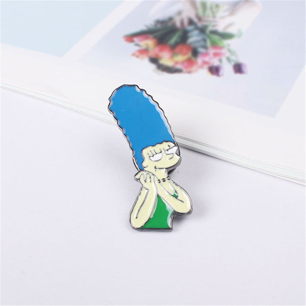 Cute Cartoon Characters Brooch