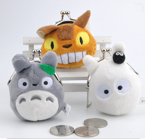 Totoro Soft Plush Toy Keychain