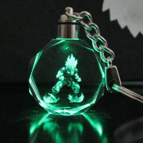 Dragon Ball LED Crystal Key-chain