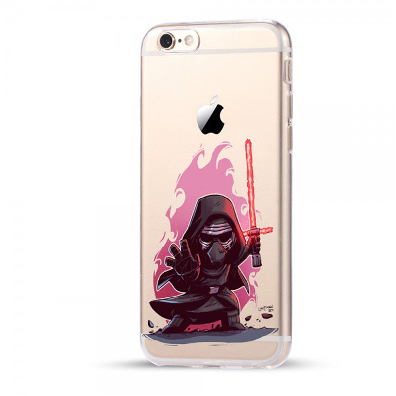 Star Wars Characters Plastic Phone Cover