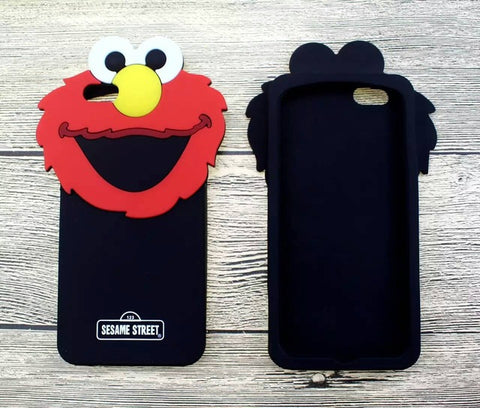 3D Sesame Street Silicone Phone Cases